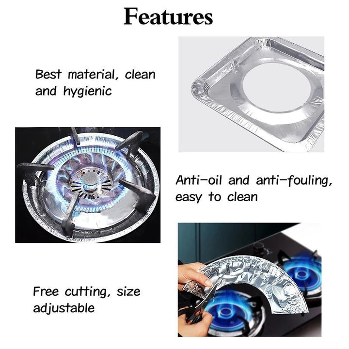 Gassovn Aluminiumsfolie Pad | Skanto