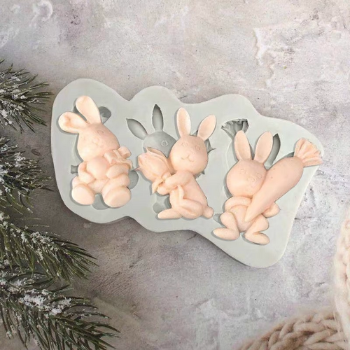 Skanto | 3D Egg Bunny Silikonform