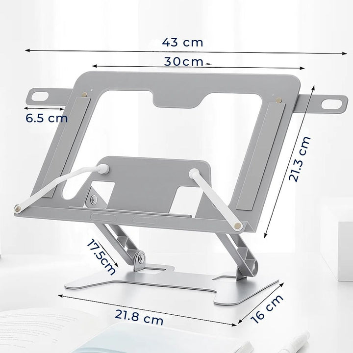 ReadEase | Justerbart Lese Stativ – Ergonomisk Nakkeavlastning – Sammenleggbart Kompakt Design – For Hjem, Kontor & Skrivebord Komfort Skanto