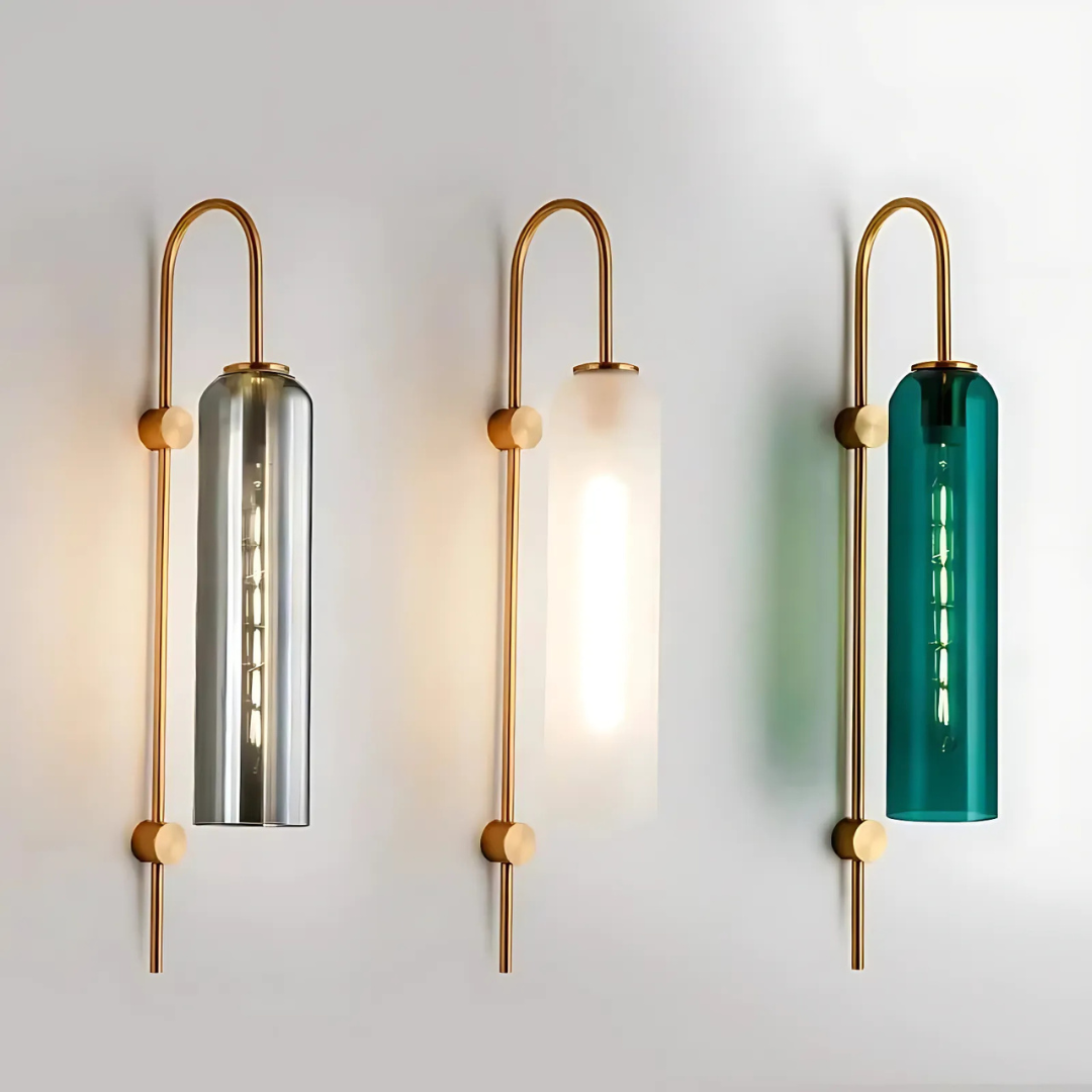 Skanto | Stilig Glass LED Vegglampe