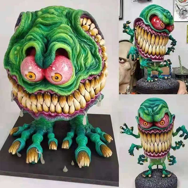 Sinne Stor Mun Monster Statuer | Skanto