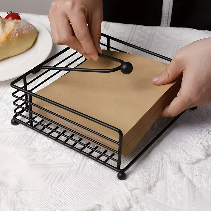 Skanto | Elegant Jern Serviett Holder