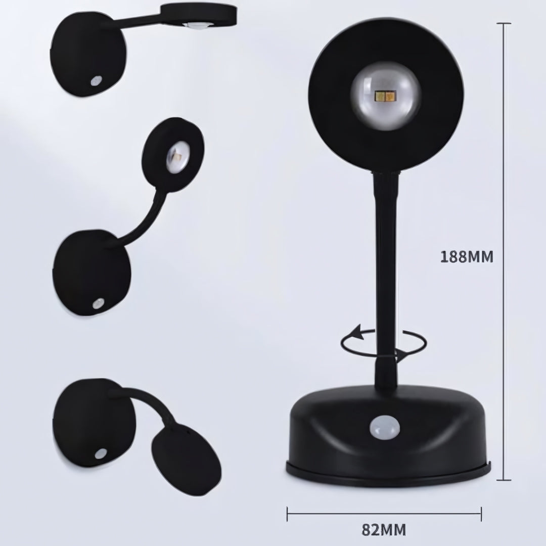 Skanto | Trådløs LED Spotlight med bevegelsessensor - Spark360