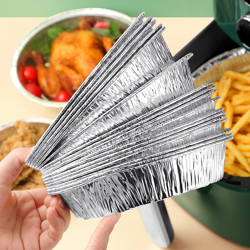 Skanto | Gjenbrukbare aluminiumsfolie air fryer-linere