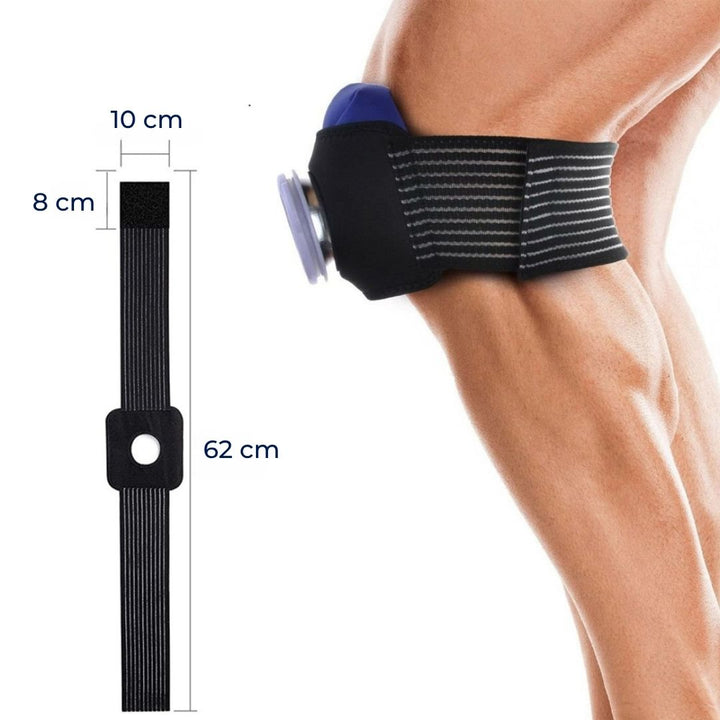 ThermoRelief | Gjenbrukbar Is-pakke – Varm- og Kaldterapi – Isolerende Holdbart Design – Målrettet Skadeterapi for Sport & Rehabilitering Skanto