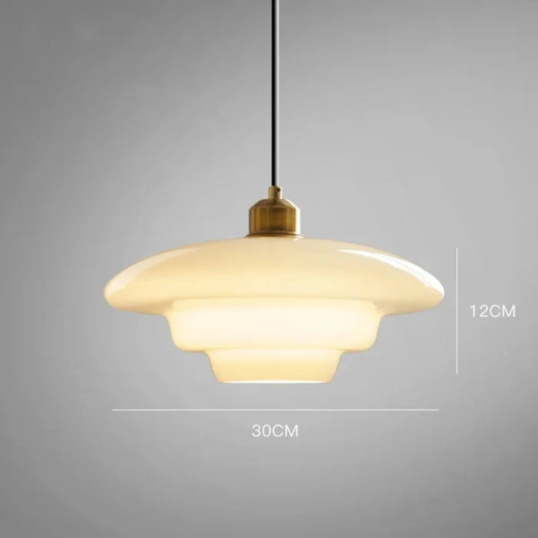 Skanto | Hvit Glass Design Pendellampe
