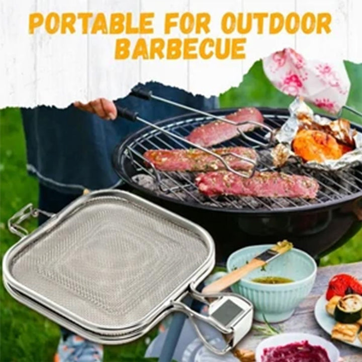 Bærbar Sandwich Riste Rack | Skanto
