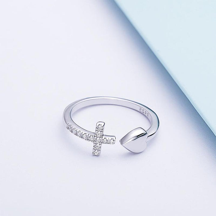Skanto | Love S925 sterling sølv korsring