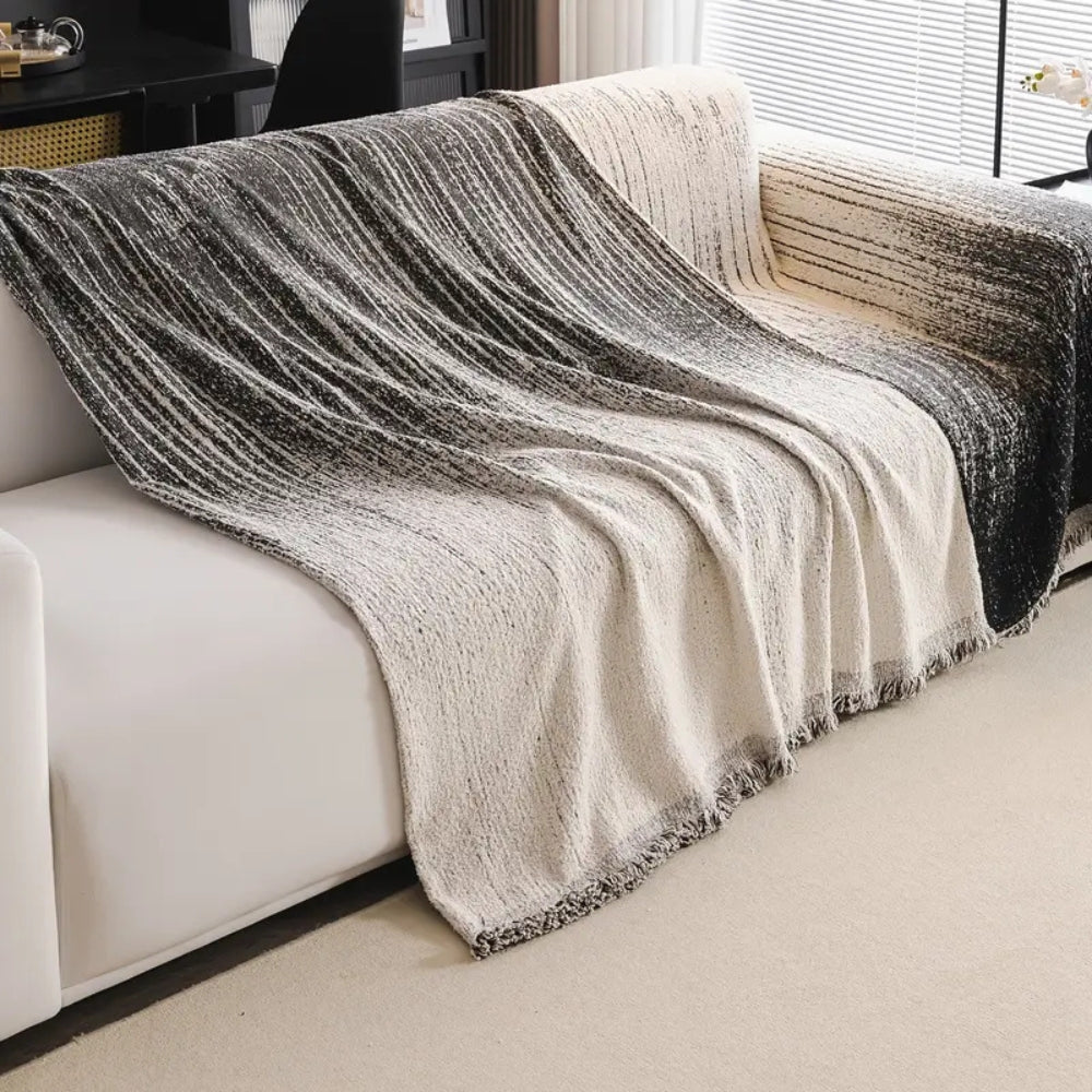 Skanto | Nøytral Tone Chenille Sofa Deksel