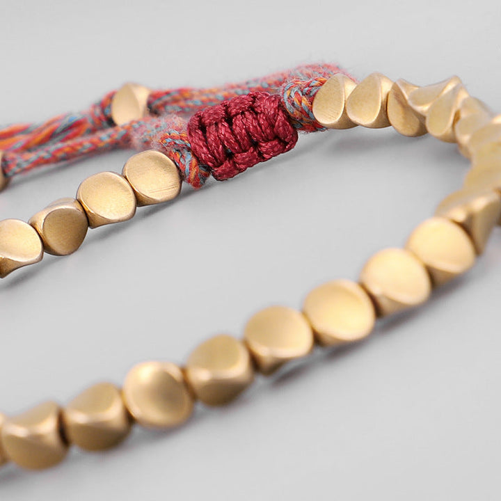 Skanto | Formet Kobber Perle Armbånd