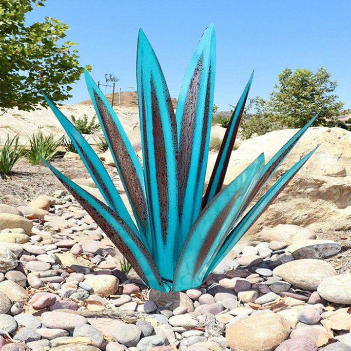Vanntett Solar Hage Agave Lampe Dekorasjon | Skanto
