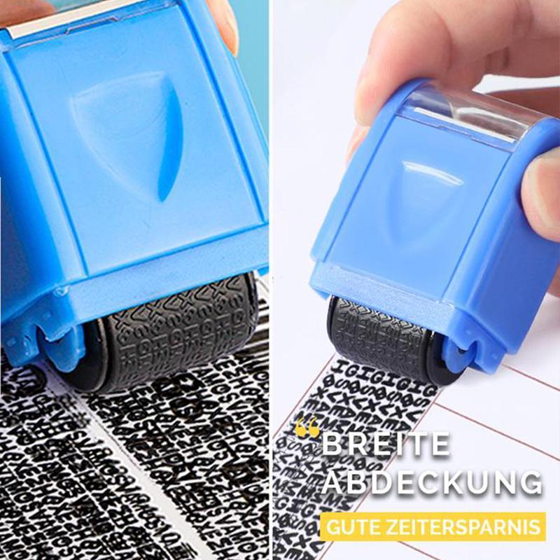 Identitets tyveri beskyttelse personvern segl roller stempel | Skanto