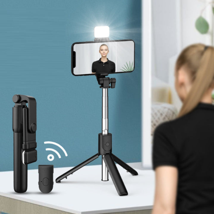 Bærbar Bluetooth Mobilholder 6 i 1 | Skanto