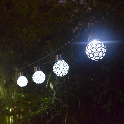 Skanto | Solfylt hengende lantern ute vanntett sollamper
