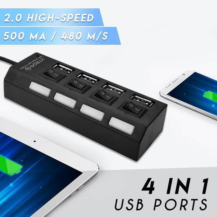 Skanto | Flereporter Høyhastighets USB Hub