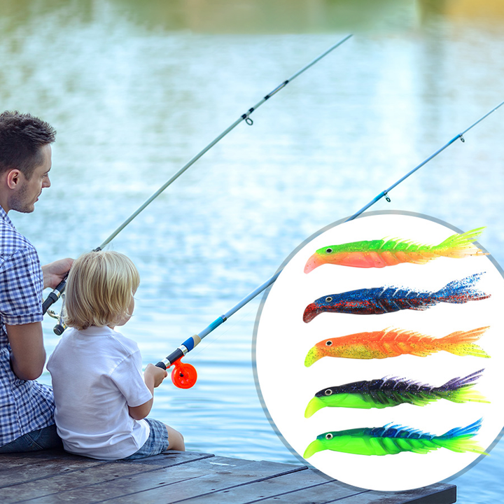 Skanto | Gummifisk med flere segmenter