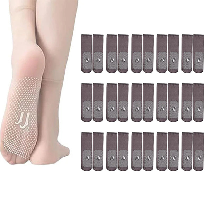 Skanto | Ultratykk non-slip ankelstrømper – pustende og elegant for hverdagsbruk
