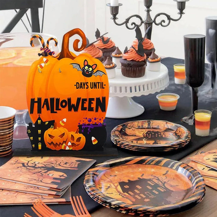 Wood Halloween Advent Calendar | Skanto