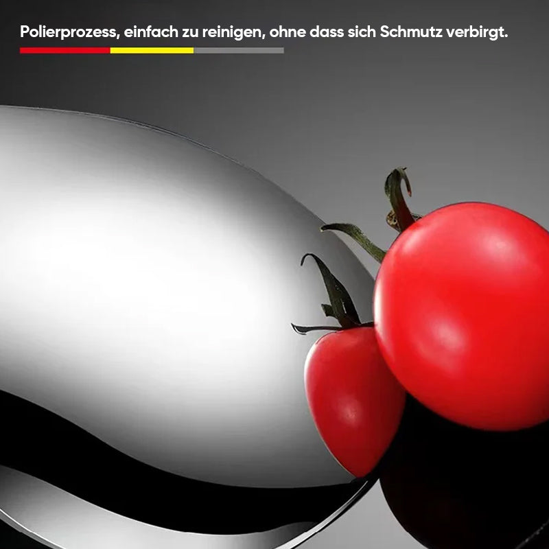 Tykk rustfritt stål non-stick ris skje | Skanto
