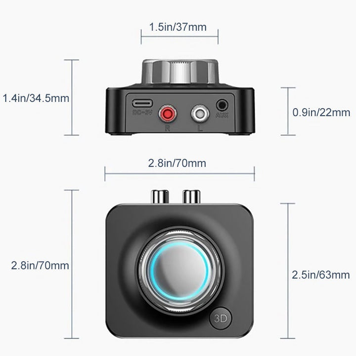 Skanto | Bluetooth 5.0 Audio RCA-mottaker