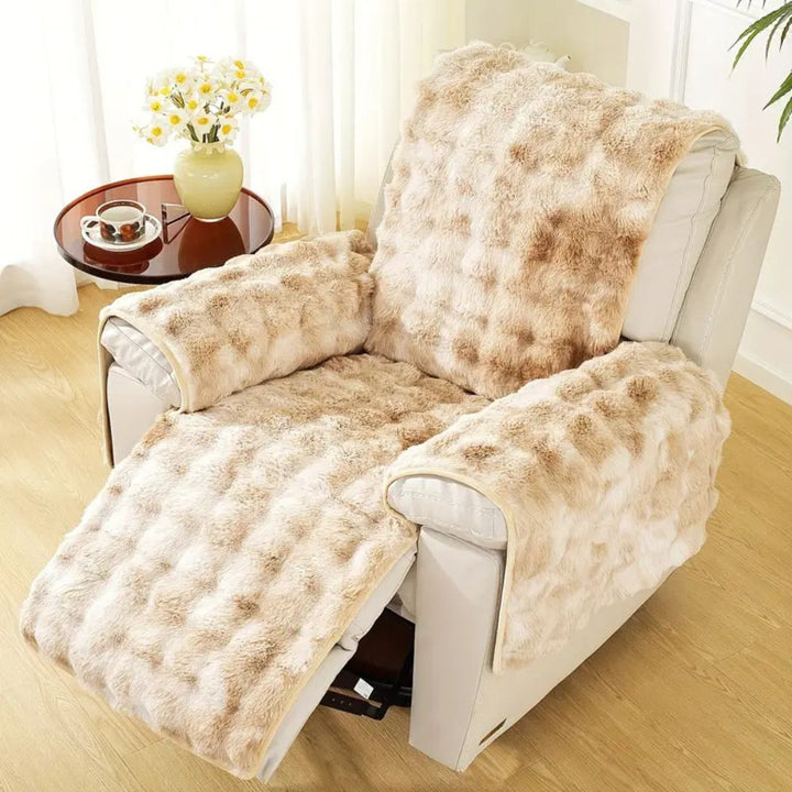 Skanto | Fløyelsmyk Recliner Sofa Dekke