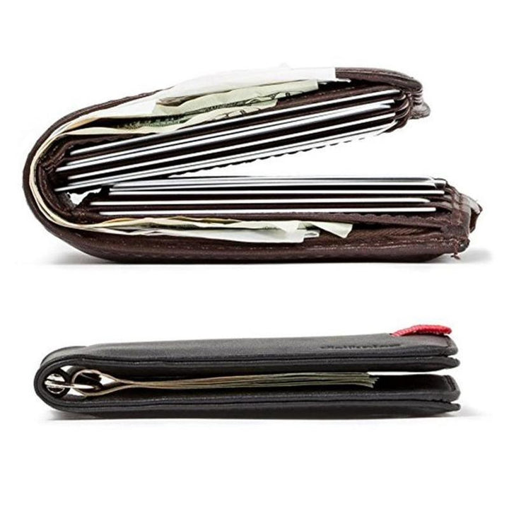 Men's Extra-slim Leather Wallet | Skanto