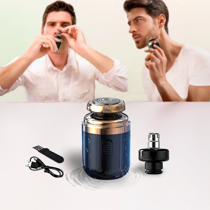 Mini elektrisk barbermaskin - Vanntett & smertefri Skanto
