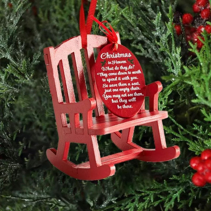 Skanto | Christmas in Heaven Rocking Chair Ornament