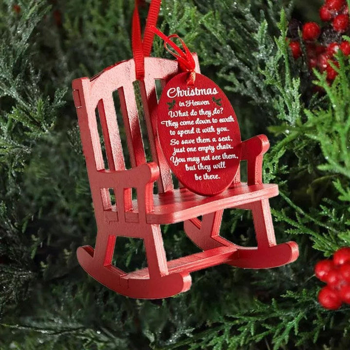 Skanto | Christmas in Heaven Rocking Chair Ornament
