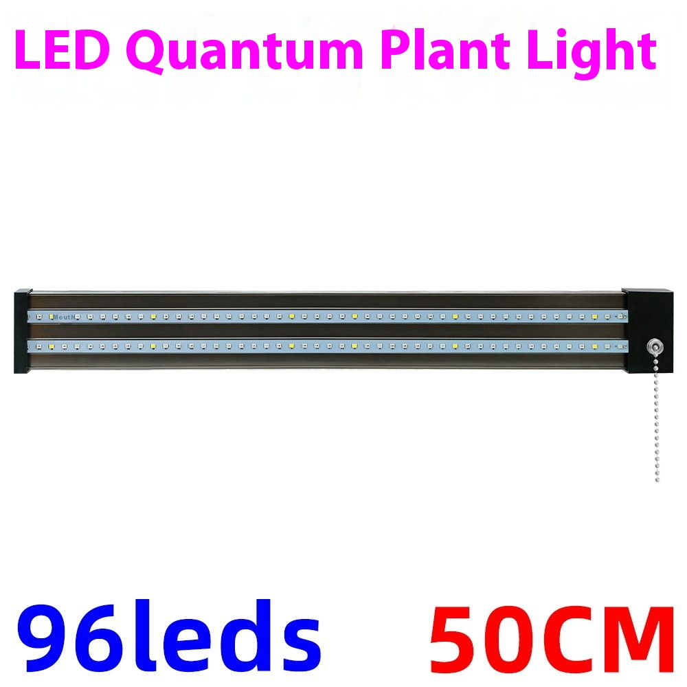 Skanto | LED plante lampe med fullspektrum belysning og trekkbryter for optimal plantevekst