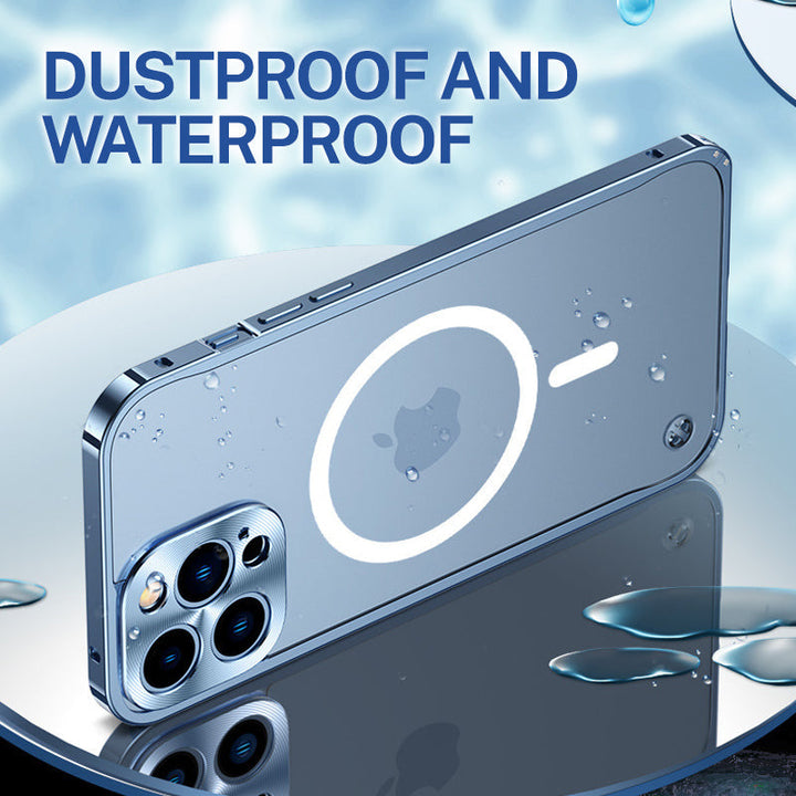 Skanto | Metallramme Magnetisk Ladetui For iPhone