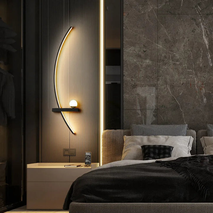 Skanto | Lumosphere - Minimalist LED Vegglampe (2-Pakning)