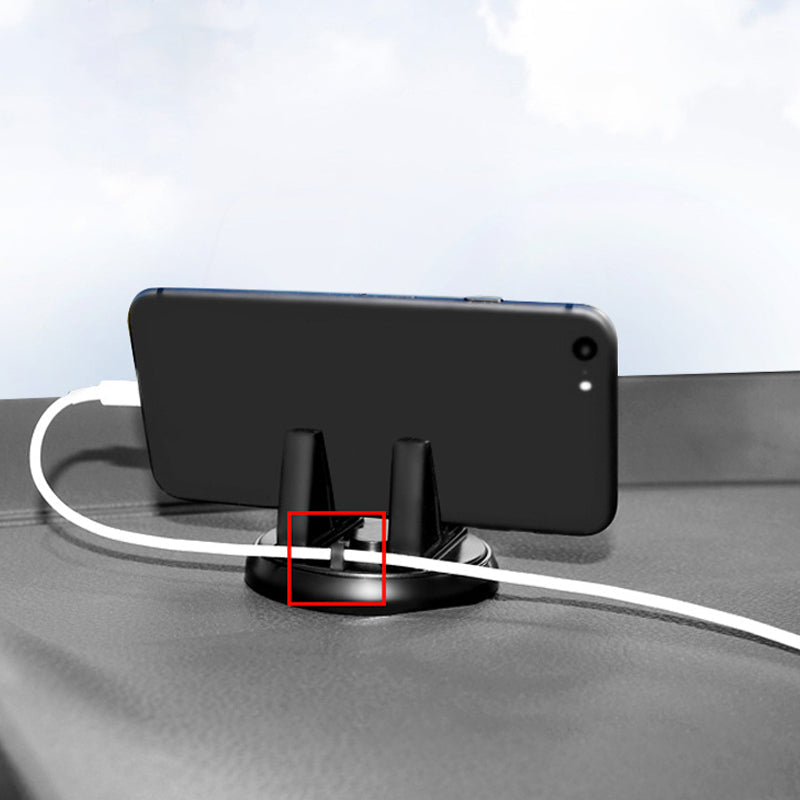 Multifunctionell roterende telefonholder med sugekopp for bil | Skanto