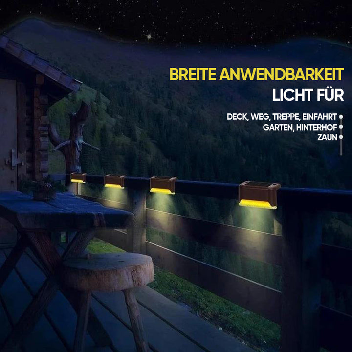 Skanto | Solare utendørs trappelys (4 stk)