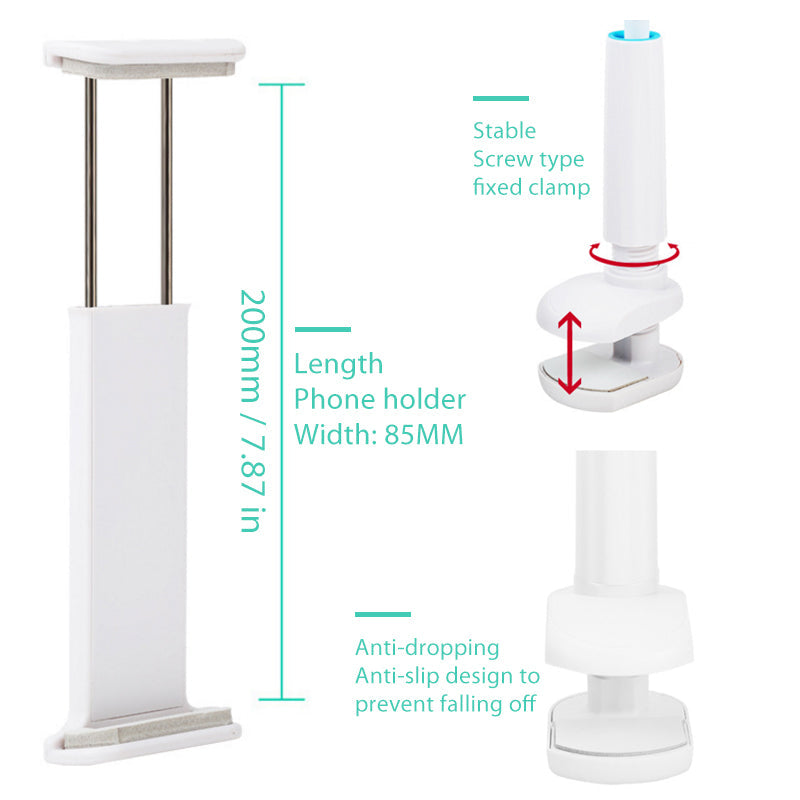 Skanto | Universell Avtagbar Lang Arm Latside Tablet mobiltelefonholder