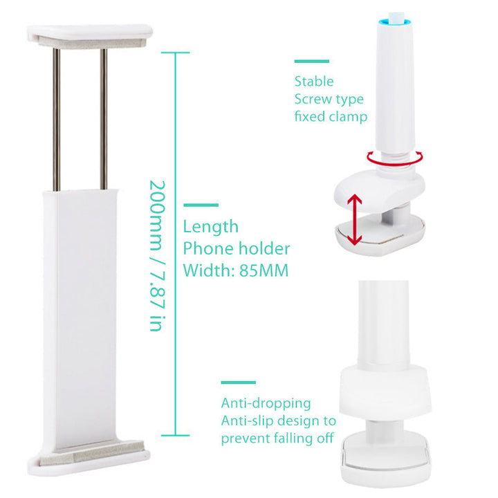 Skanto | Universell Avtagbar Lang Arm Latside Tablet mobiltelefonholder