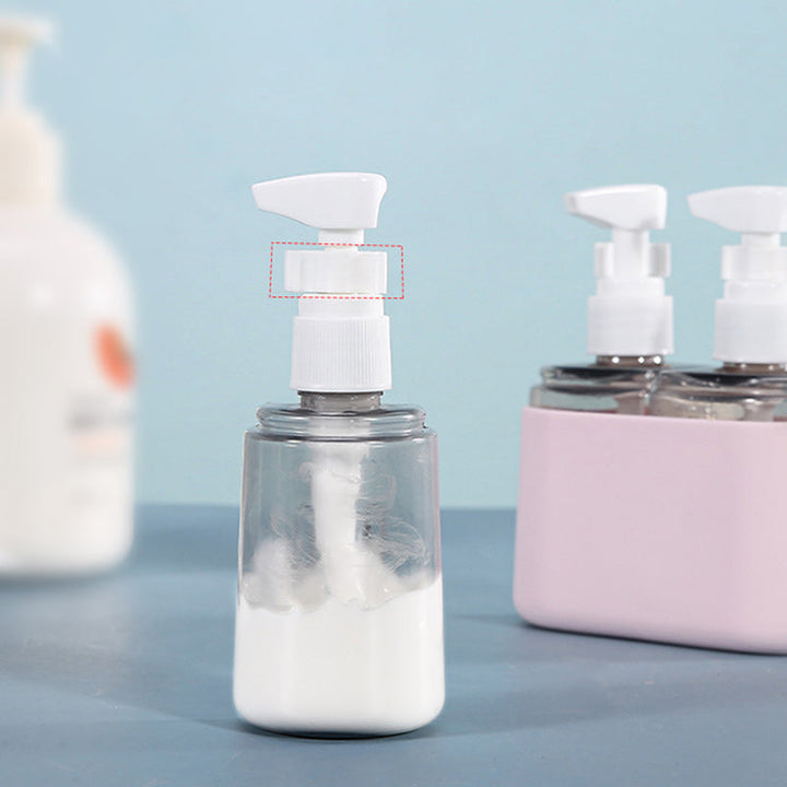 Shampoo Dispenser Bærbar Reisesett med Flaske | Skanto