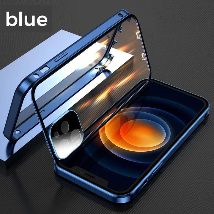 Skanto | Anti-Snooping Herdet Glasset Etui for iphone