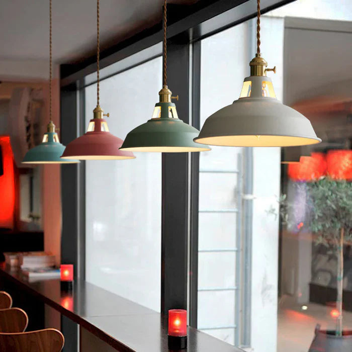 Industriell Retro Pendellampe - IronGlow | Skanto