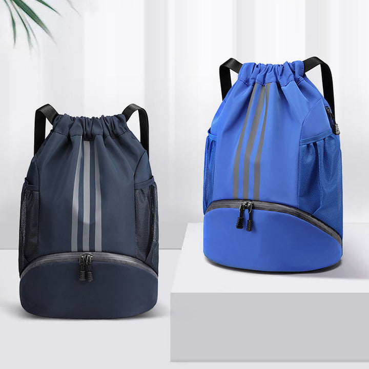 Sport bag laget av nylon med trekkord | Skanto