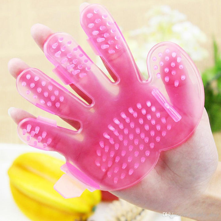 Skanto | Deshedding Brush Glove Pet - Beste Pet Brush Glove For Din Kjæledyr