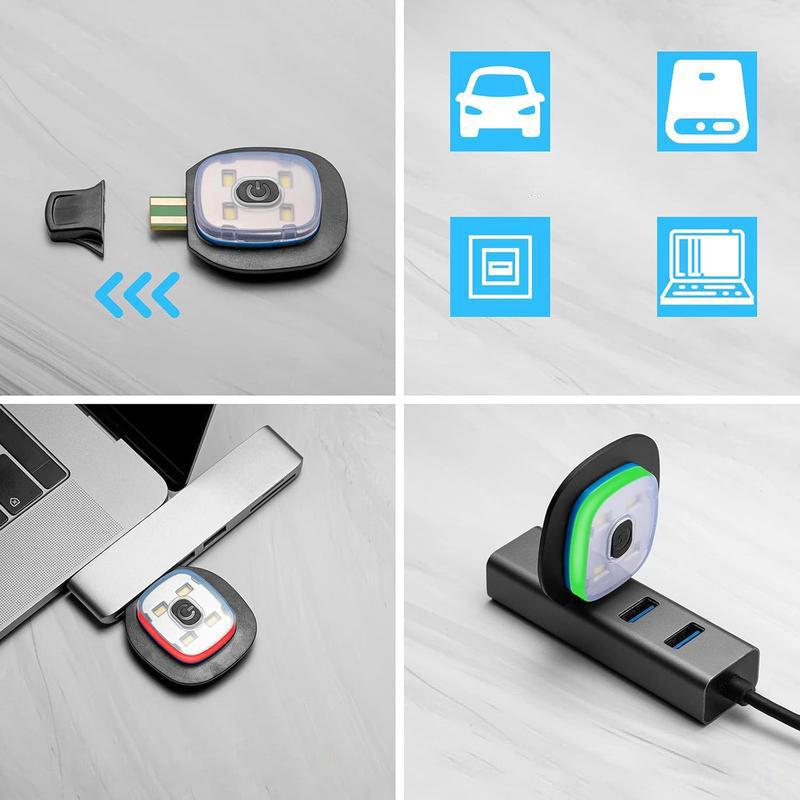 Skanto | LED Bluetooth Lue med Avtakbare Høyttalere