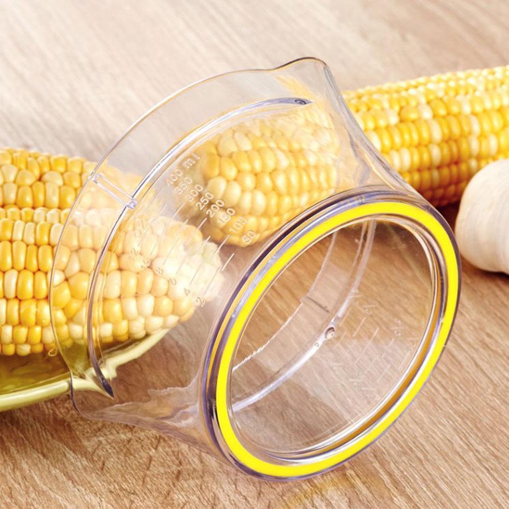Cob Corn Stripper Med Innebygd Målebeger Og Rivejern | Skanto