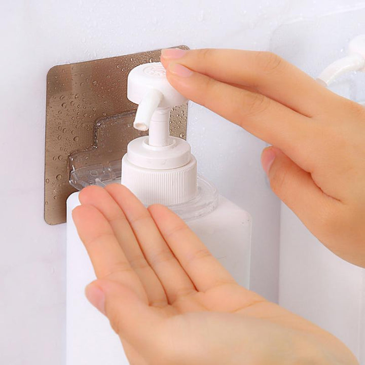Multifunksjonell pumpeflaske dispenserholder sjampo holder | Skanto