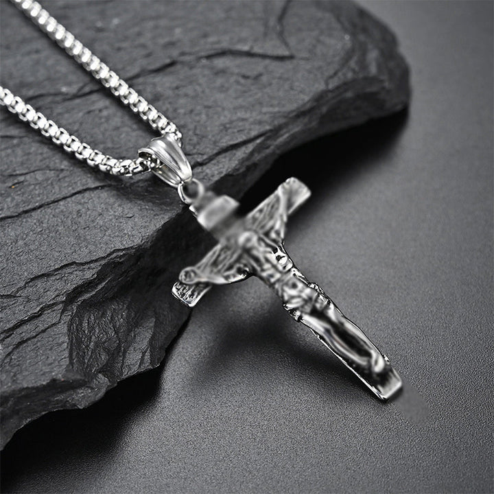 Skanto | Titanium Steel Cross Pendant Necklace