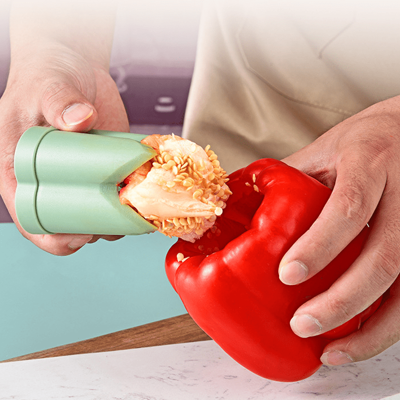 Skanto | 2-i-1 Frukt Paprika Kjerneuttrekker