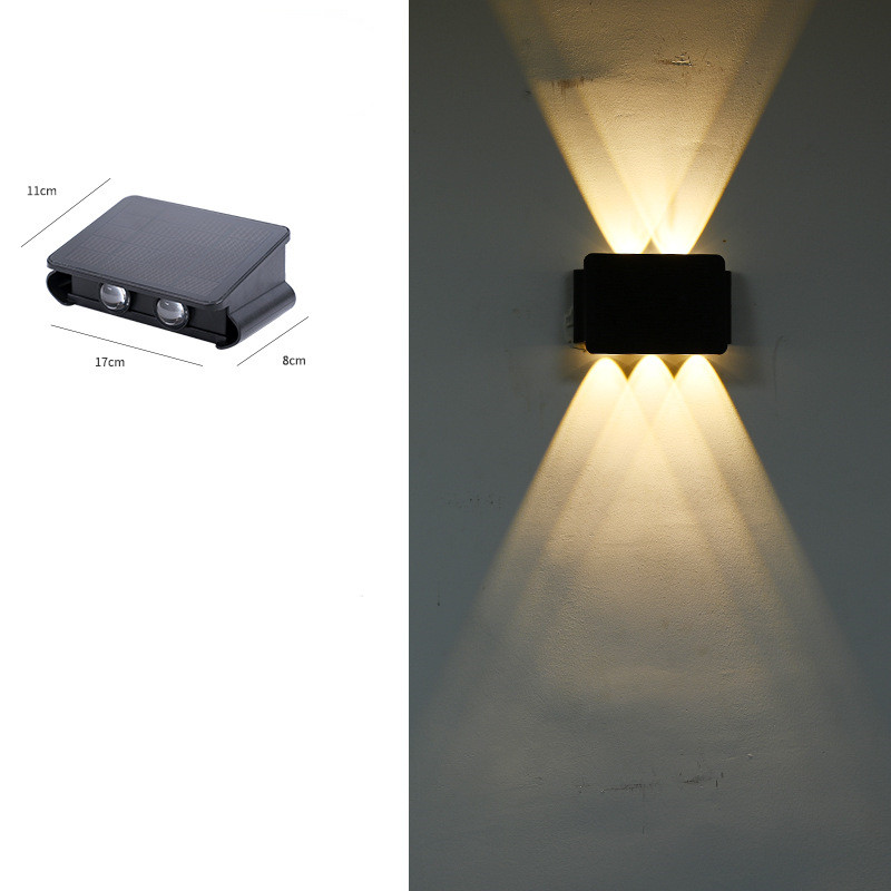 Skanto | Moderne LED utendørs vegglampe med opp- og nedlys – Vanntett vegglampe for husfasade og inngangsparti