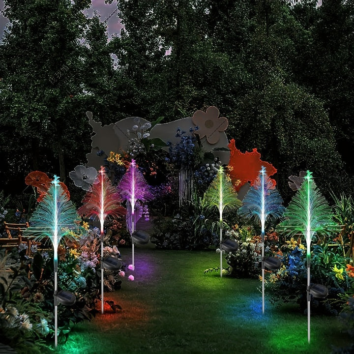 Skanto | LightGarden Solsett – 3 Fargeforandrende LED Hagebelysning på Solenergi