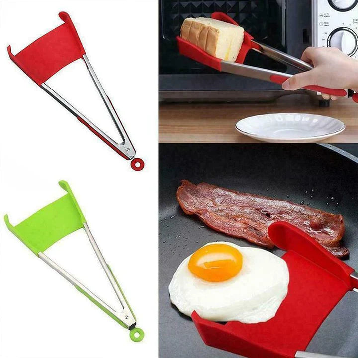 Skanto | 2 i 1 kjøkken spatula og tang