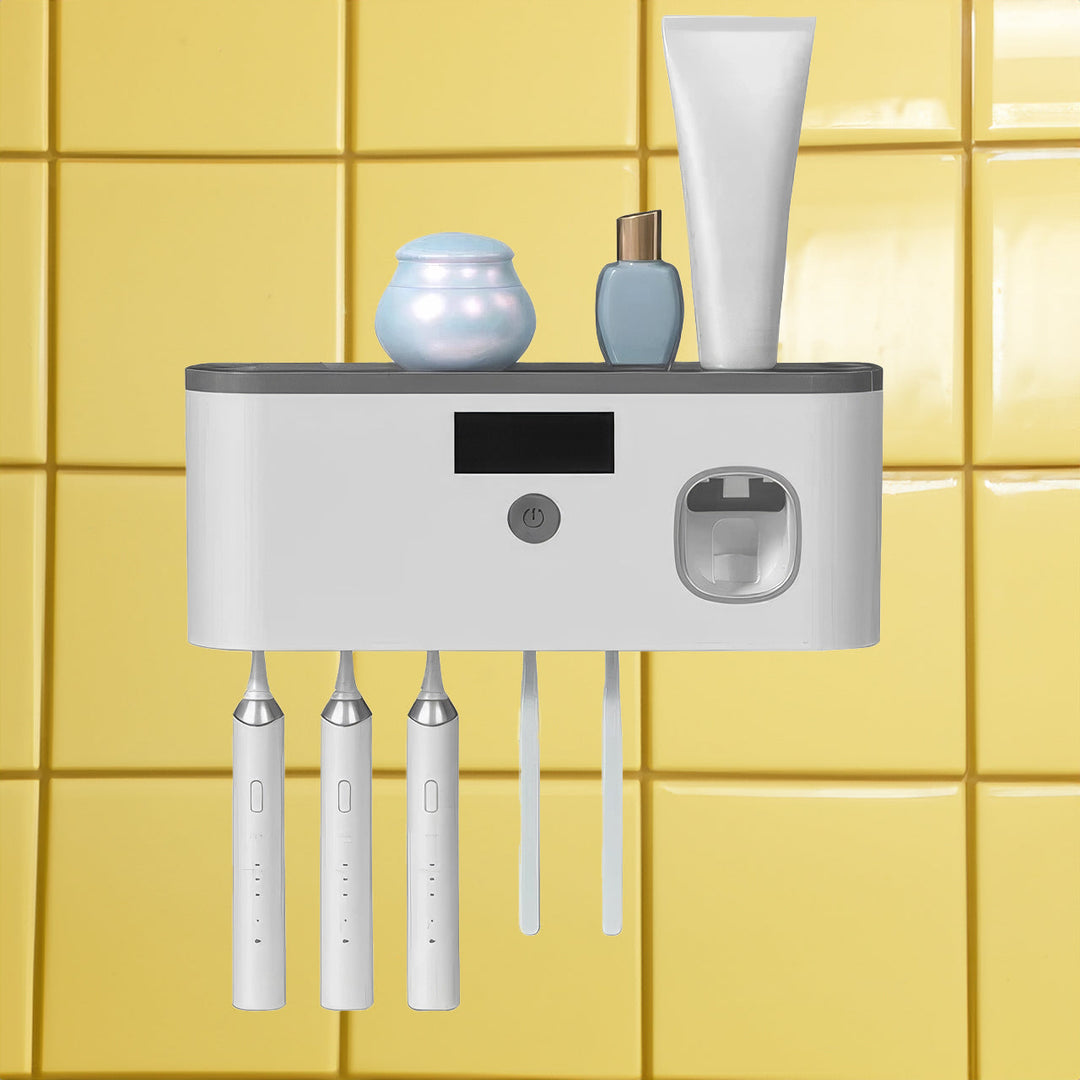 Skanto | Smart Tannbørsteholder for Bad med UV Sterilisator